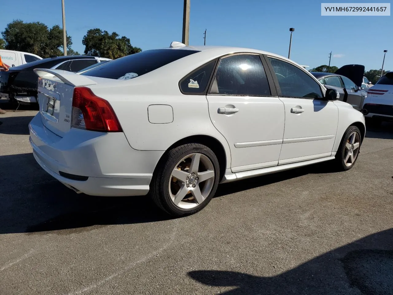 2009 Volvo S40 T5 VIN: YV1MH672992441657 Lot: 75130274