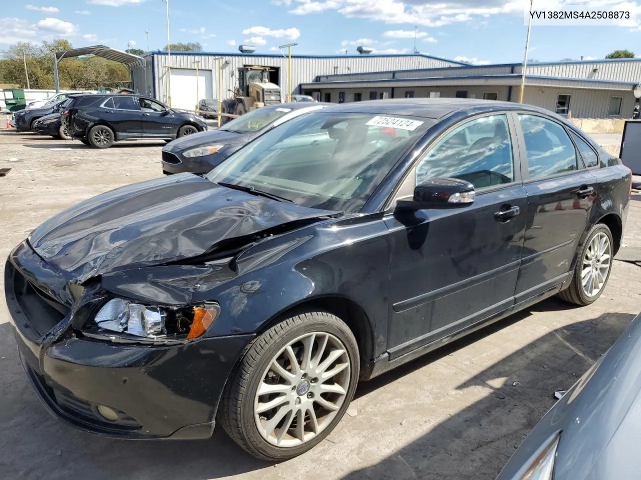 2010 Volvo S40 2.4I VIN: YV1382MS4A2508873 Lot: 72524124