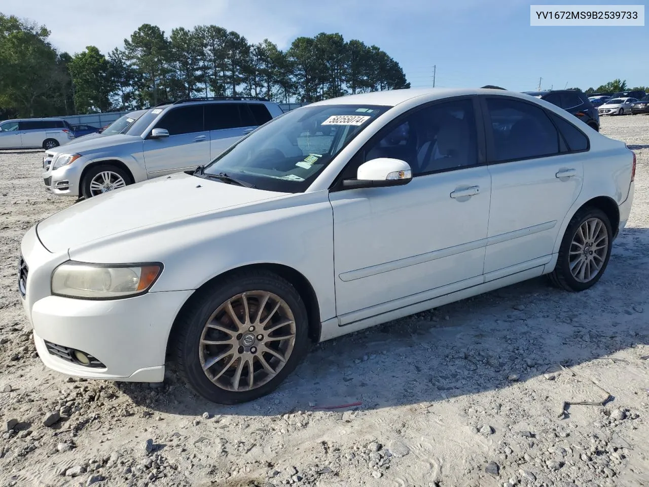 YV1672MS9B2539733 2011 Volvo S40 T5