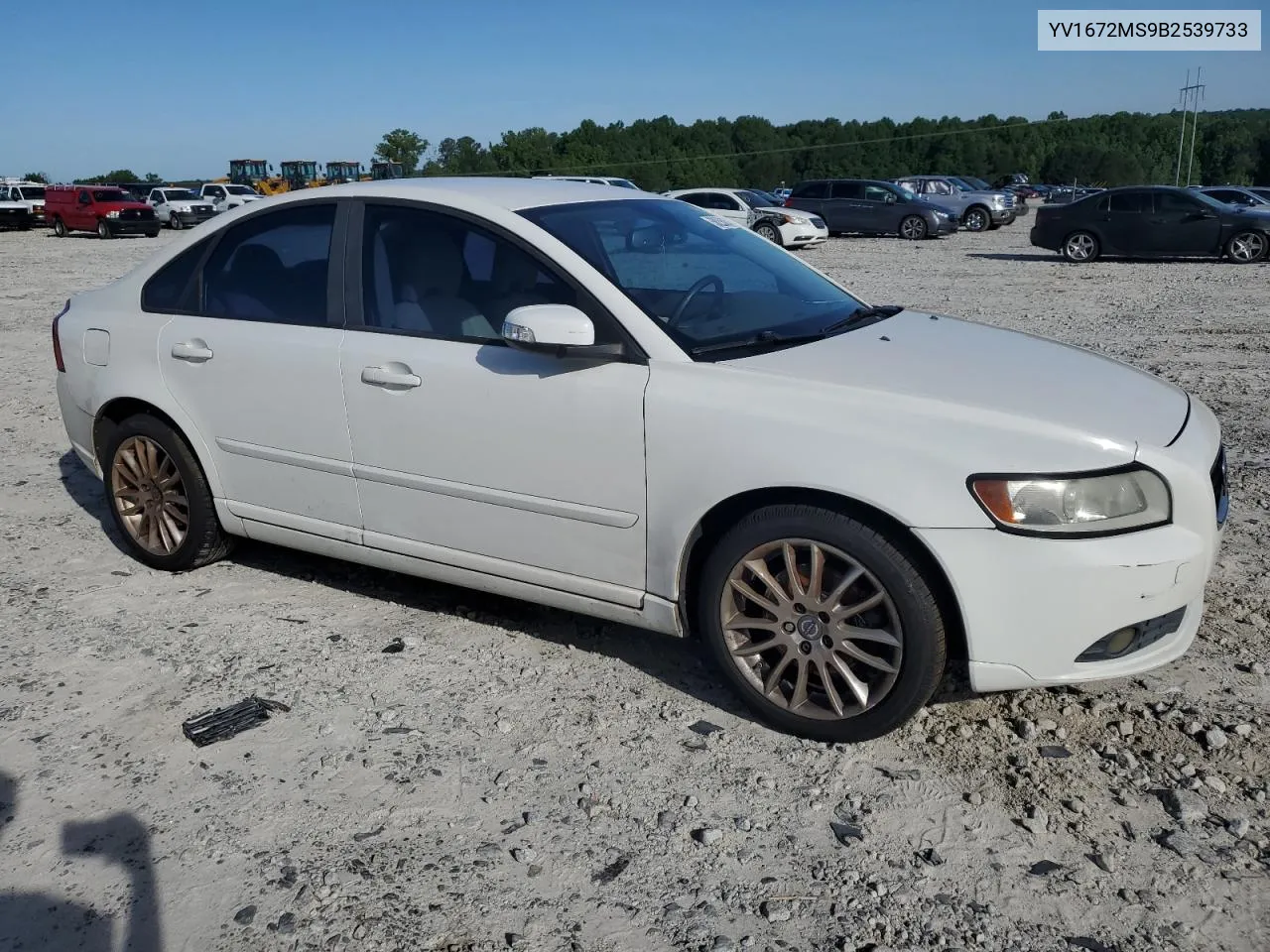 2011 Volvo S40 T5 VIN: YV1672MS9B2539733 Lot: 58255074