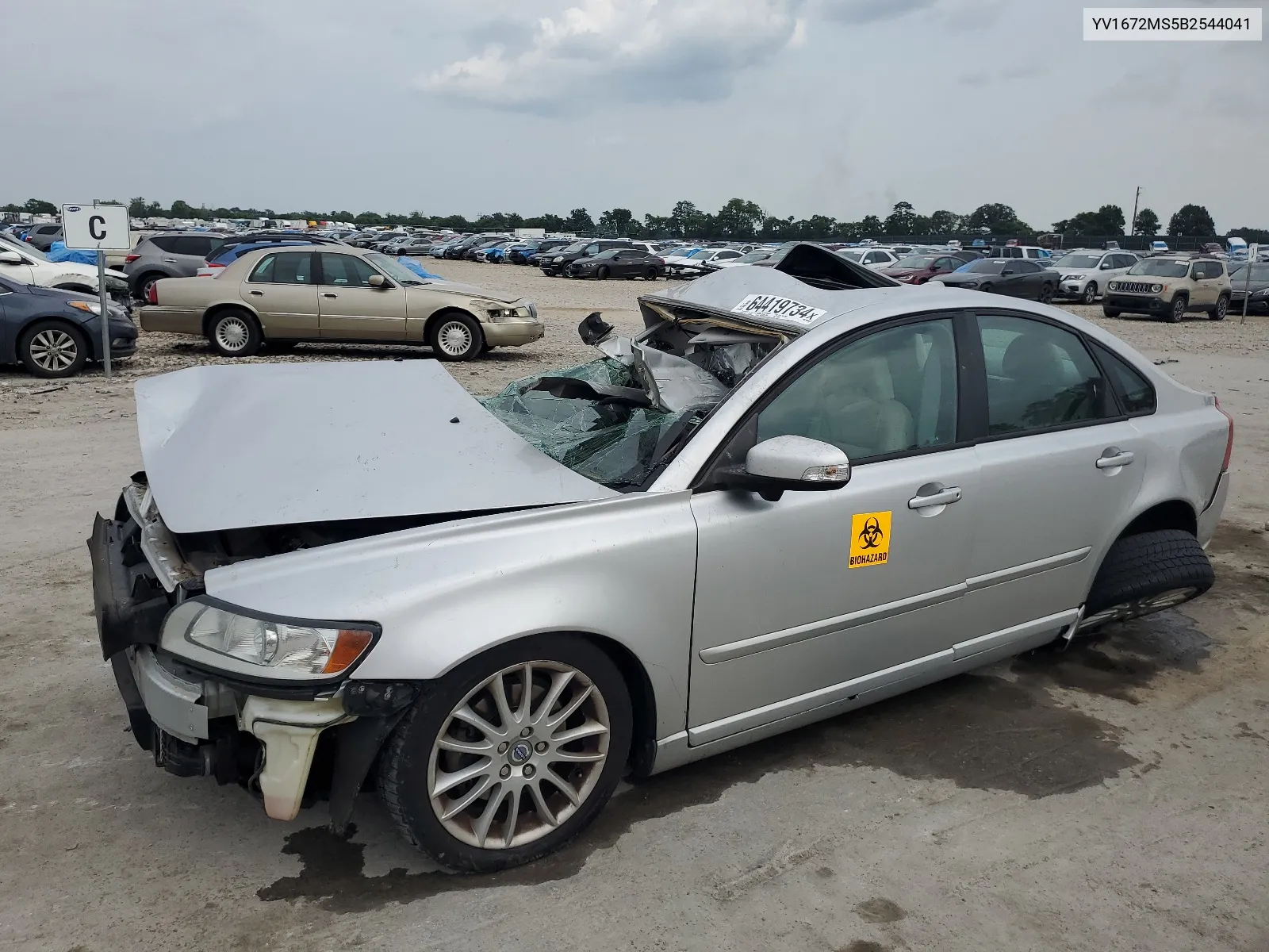 YV1672MS5B2544041 2011 Volvo S40 T5