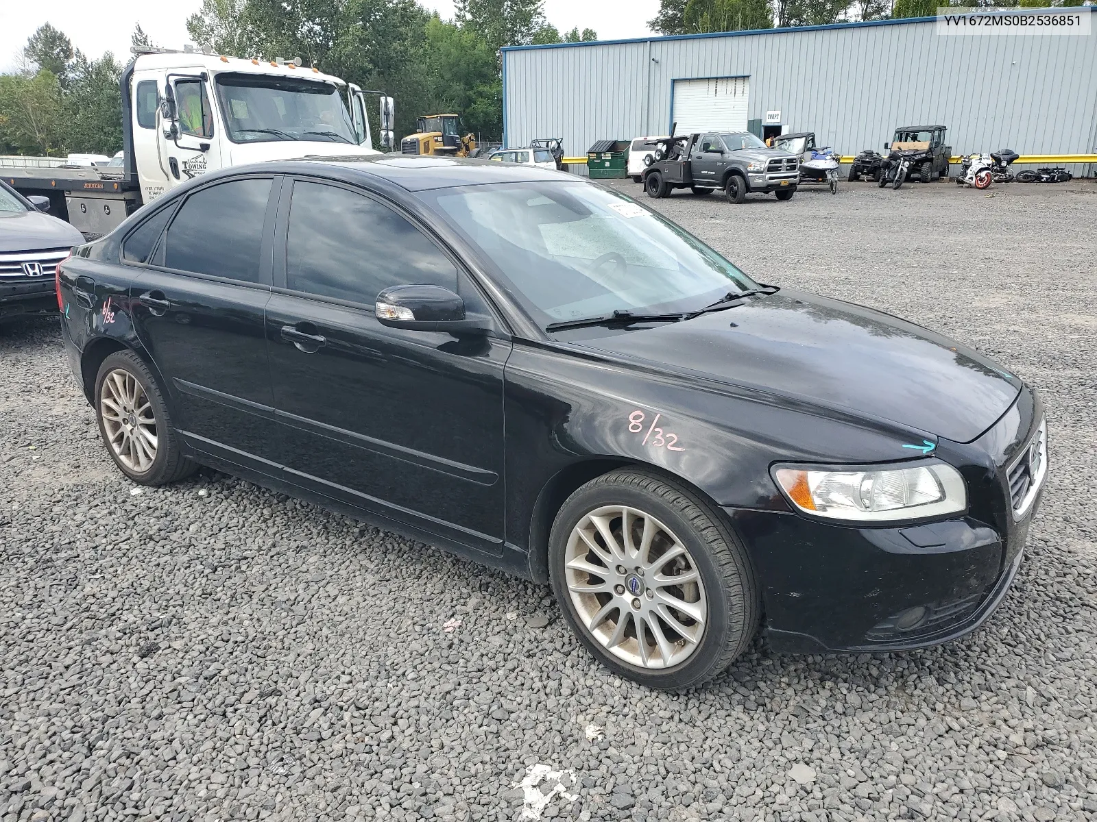 2011 Volvo S40 T5 VIN: YV1672MS0B2536851 Lot: 67722094