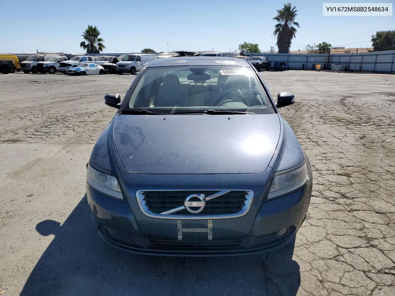 2011 Volvo S40 T5 VIN: YV1672MS8B2548634 Lot: 68084164