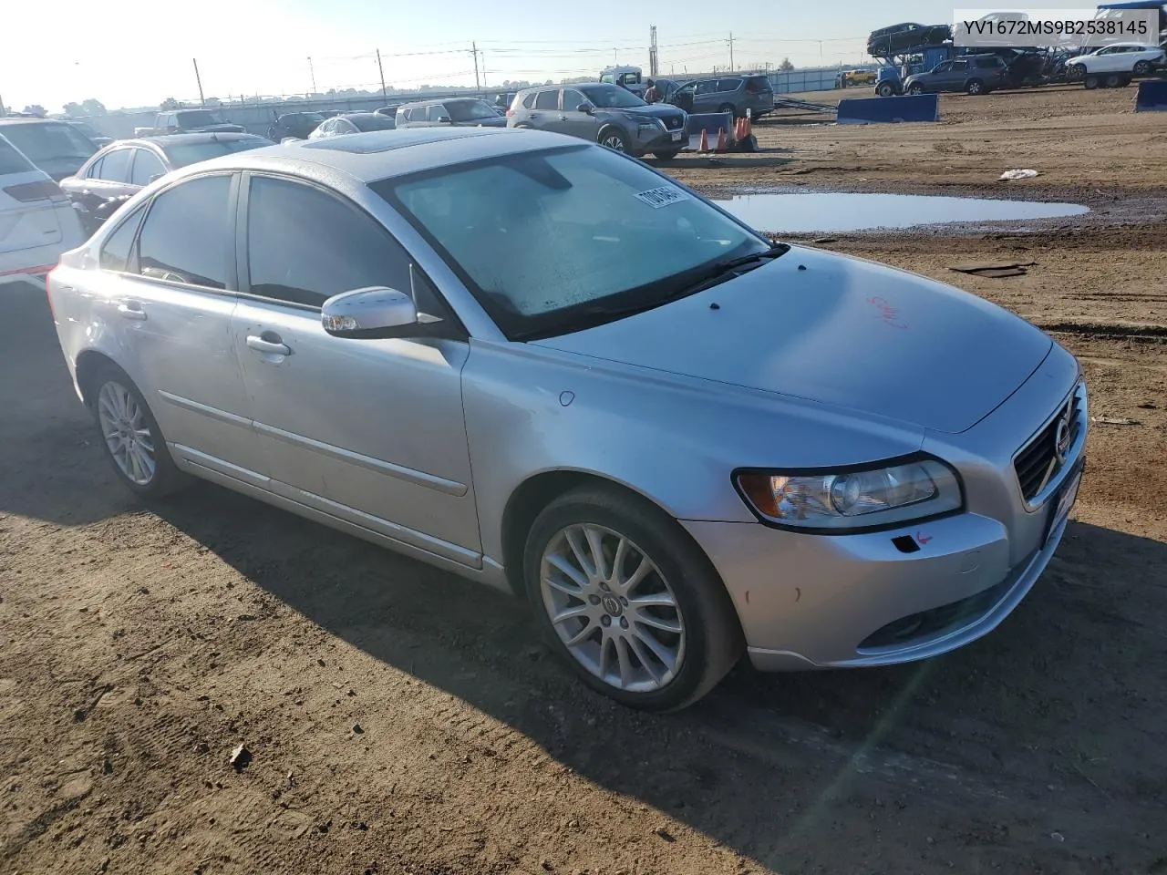 2011 Volvo S40 T5 VIN: YV1672MS9B2538145 Lot: 70016454