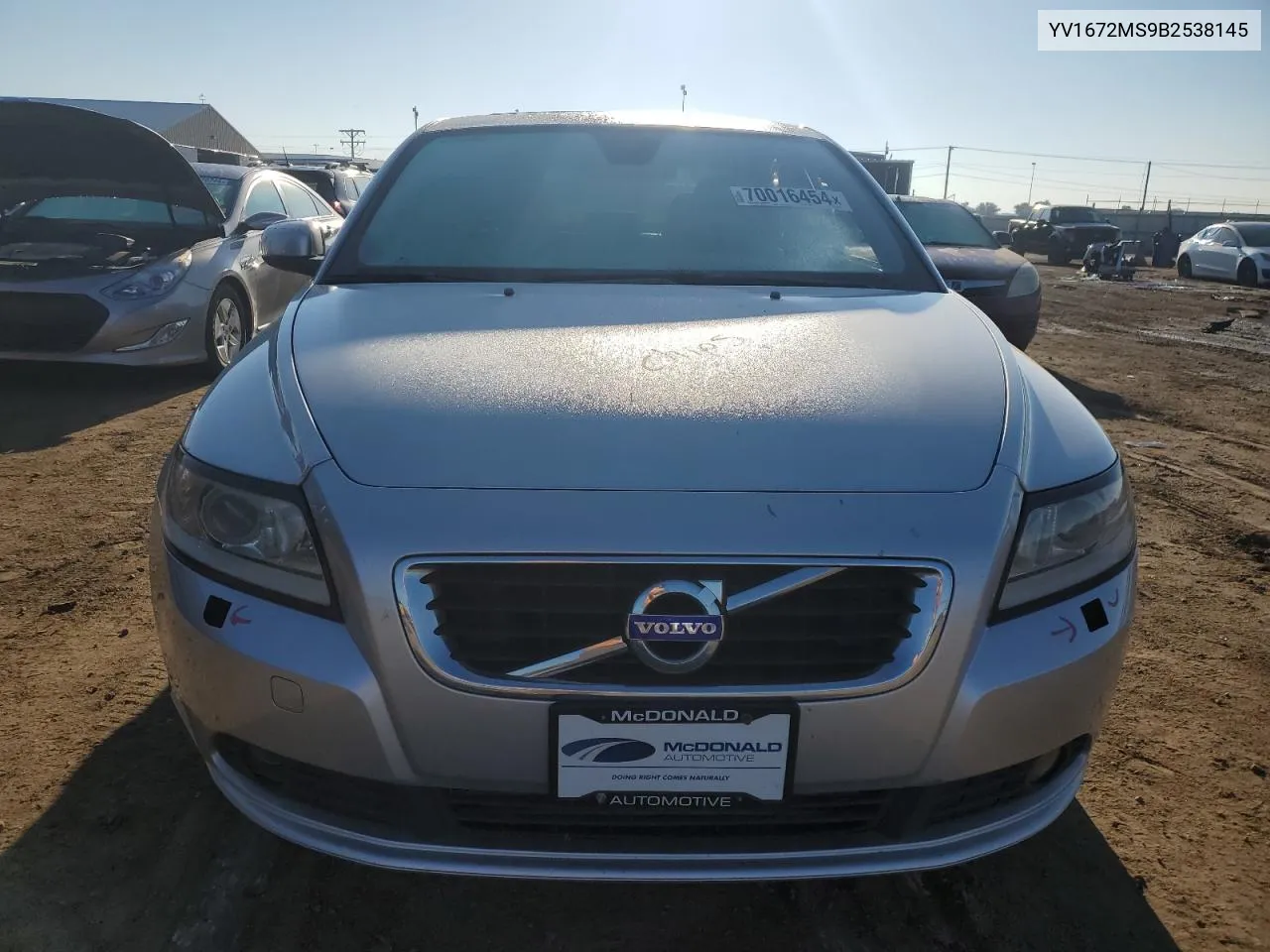 YV1672MS9B2538145 2011 Volvo S40 T5