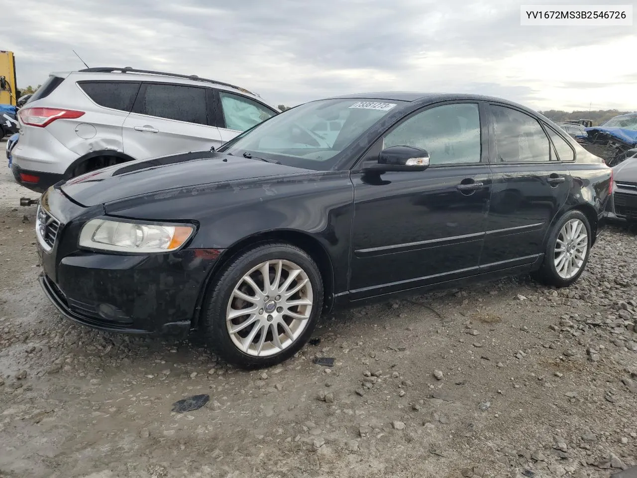 2011 Volvo S40 T5 VIN: YV1672MS3B2546726 Lot: 73381273