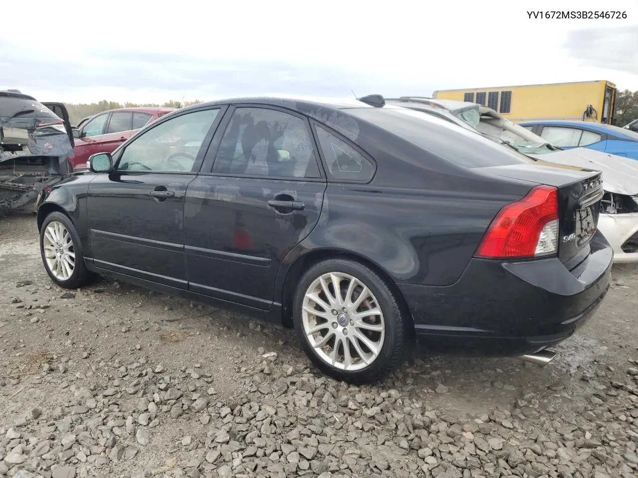 2011 Volvo S40 T5 VIN: YV1672MS3B2546726 Lot: 73381273