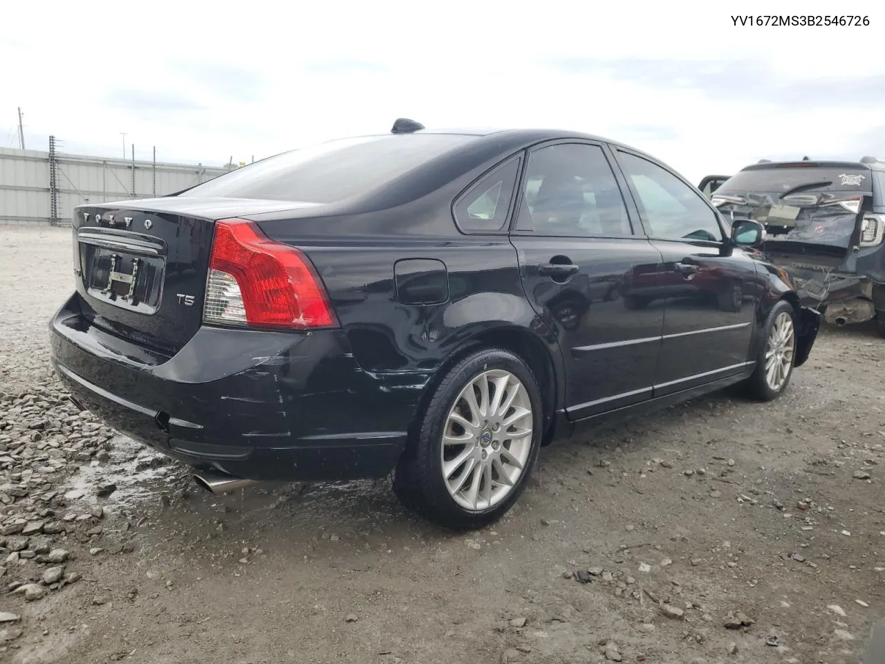 2011 Volvo S40 T5 VIN: YV1672MS3B2546726 Lot: 73381273