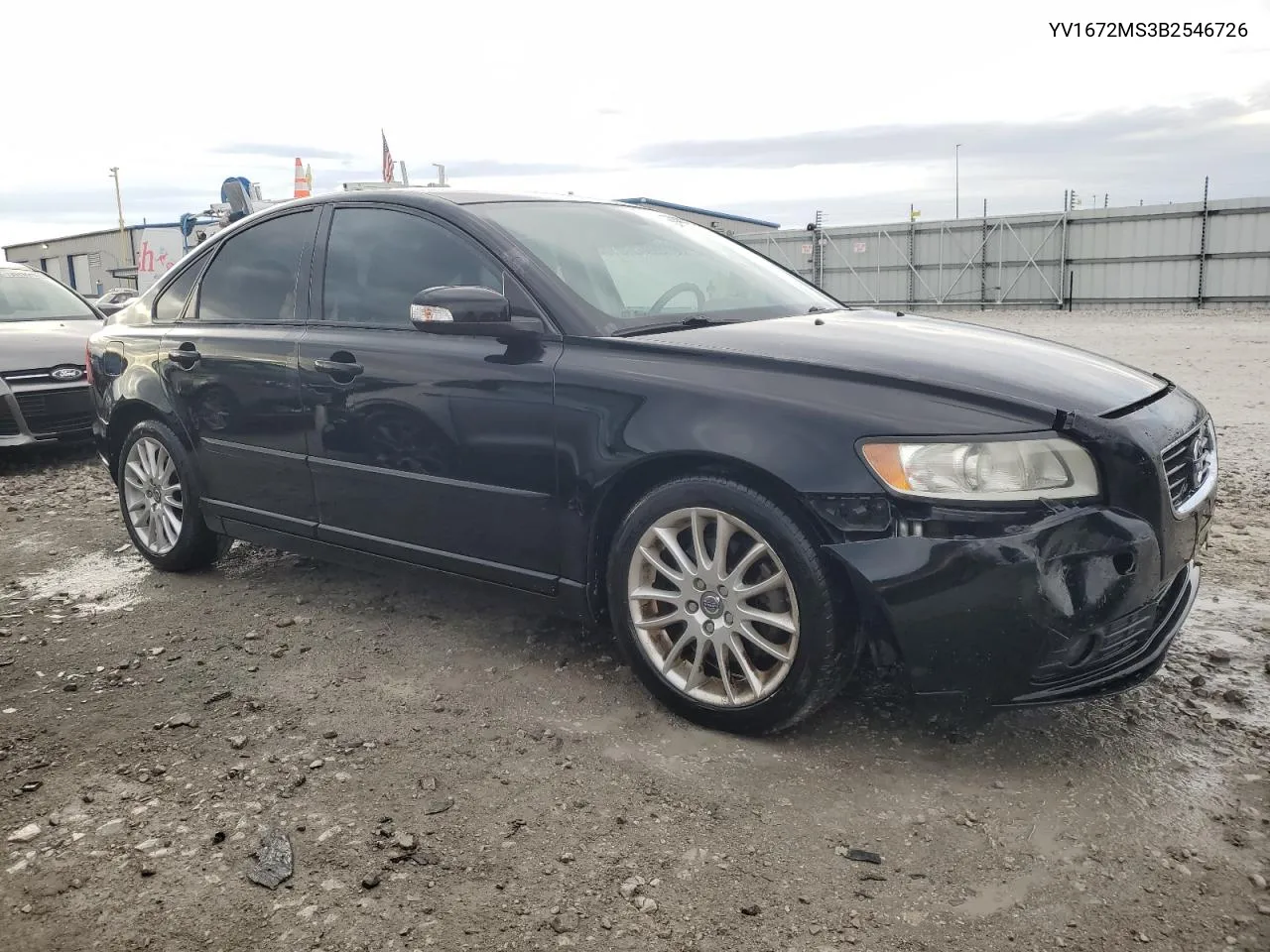 2011 Volvo S40 T5 VIN: YV1672MS3B2546726 Lot: 73381273