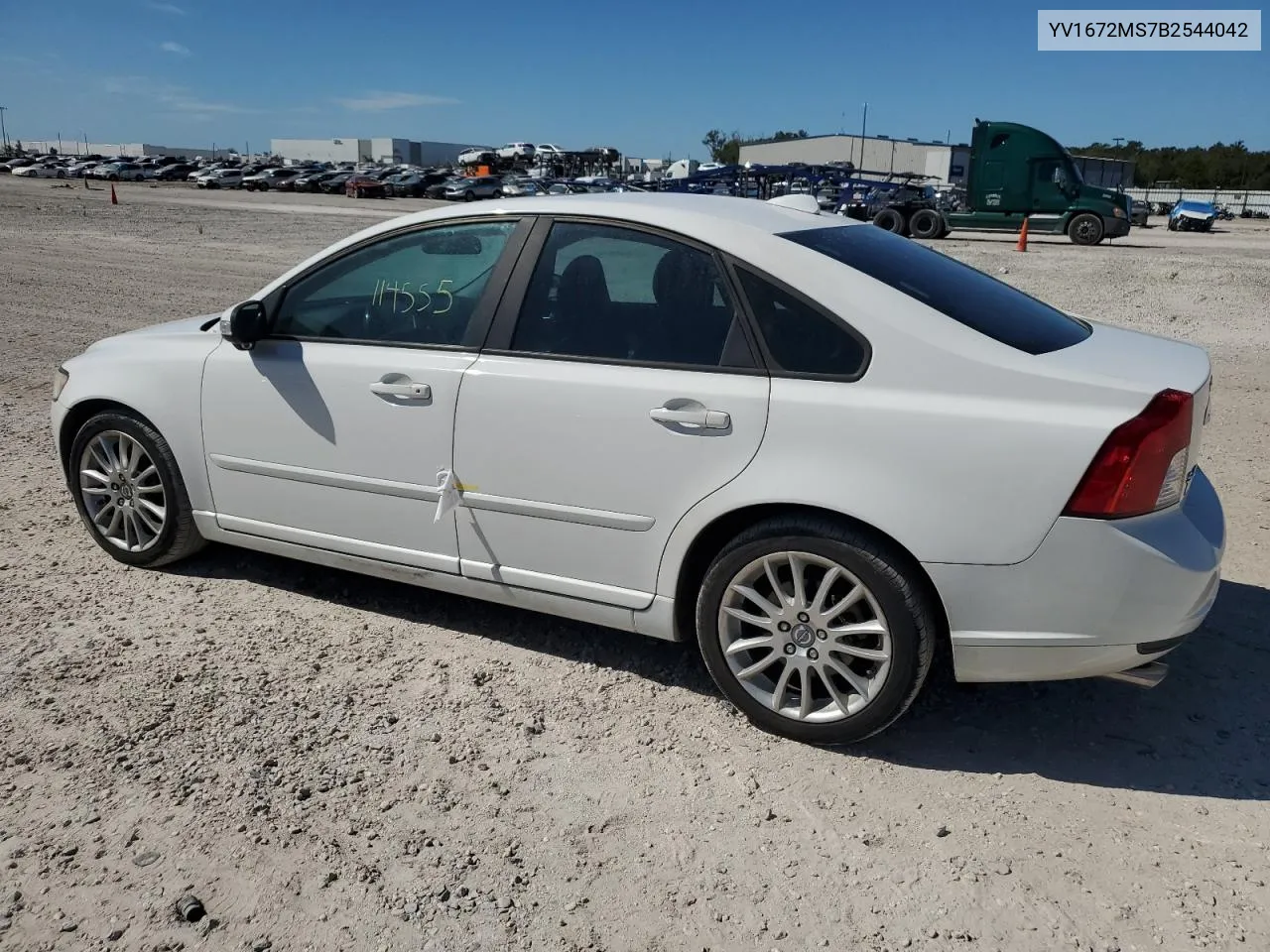 2011 Volvo S40 T5 VIN: YV1672MS7B2544042 Lot: 76293264