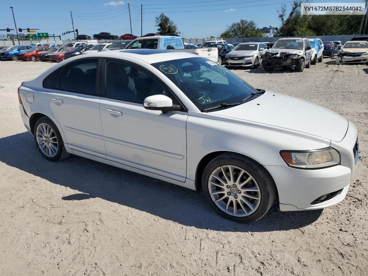 2011 Volvo S40 T5 VIN: YV1672MS7B2544042 Lot: 76293264