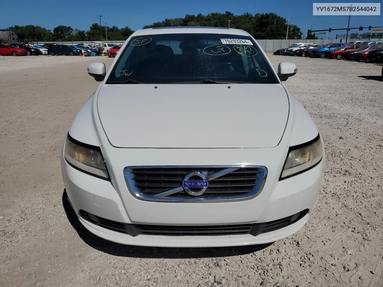 2011 Volvo S40 T5 VIN: YV1672MS7B2544042 Lot: 76293264