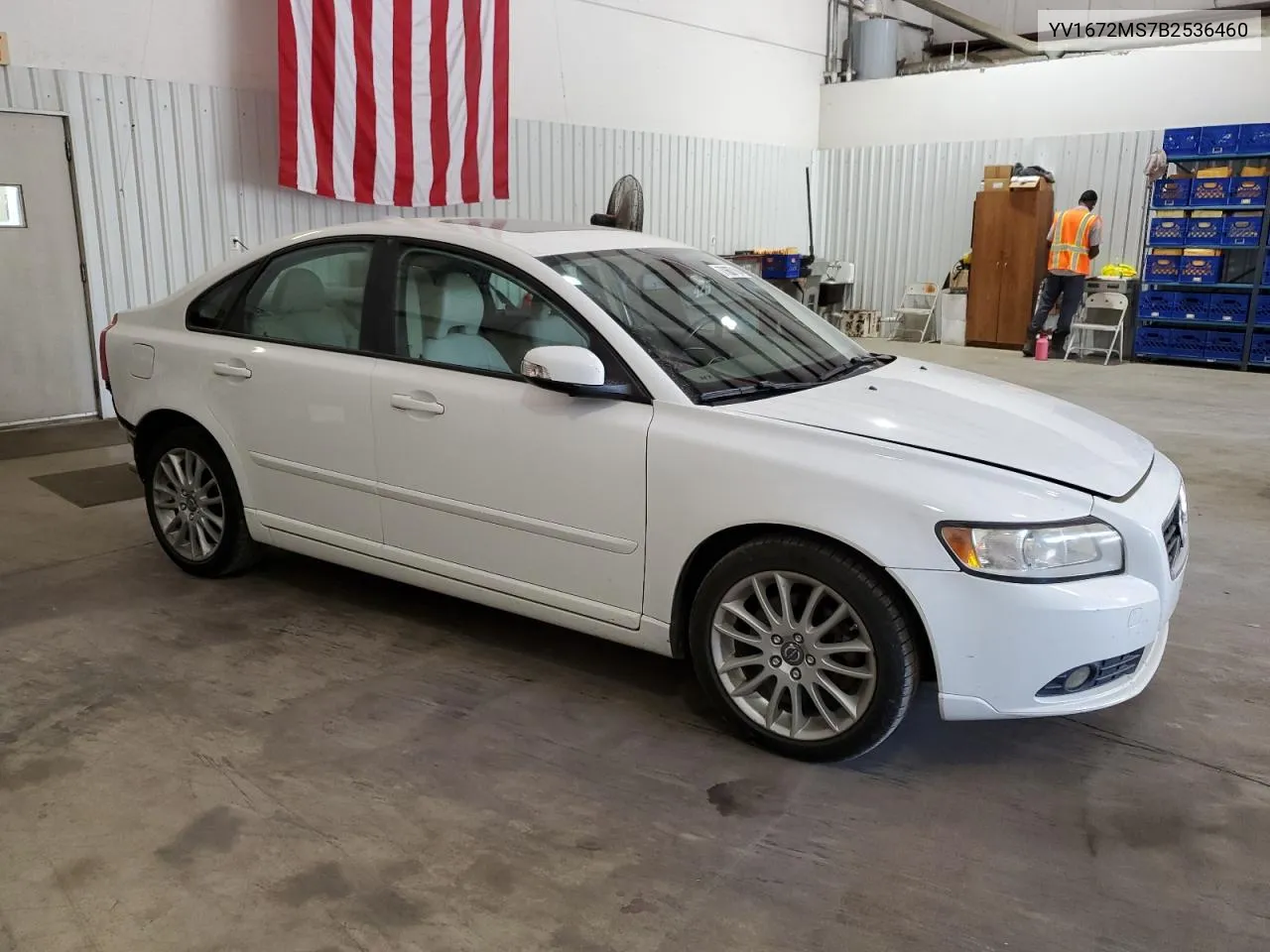 2011 Volvo S40 T5 VIN: YV1672MS7B2536460 Lot: 77607184