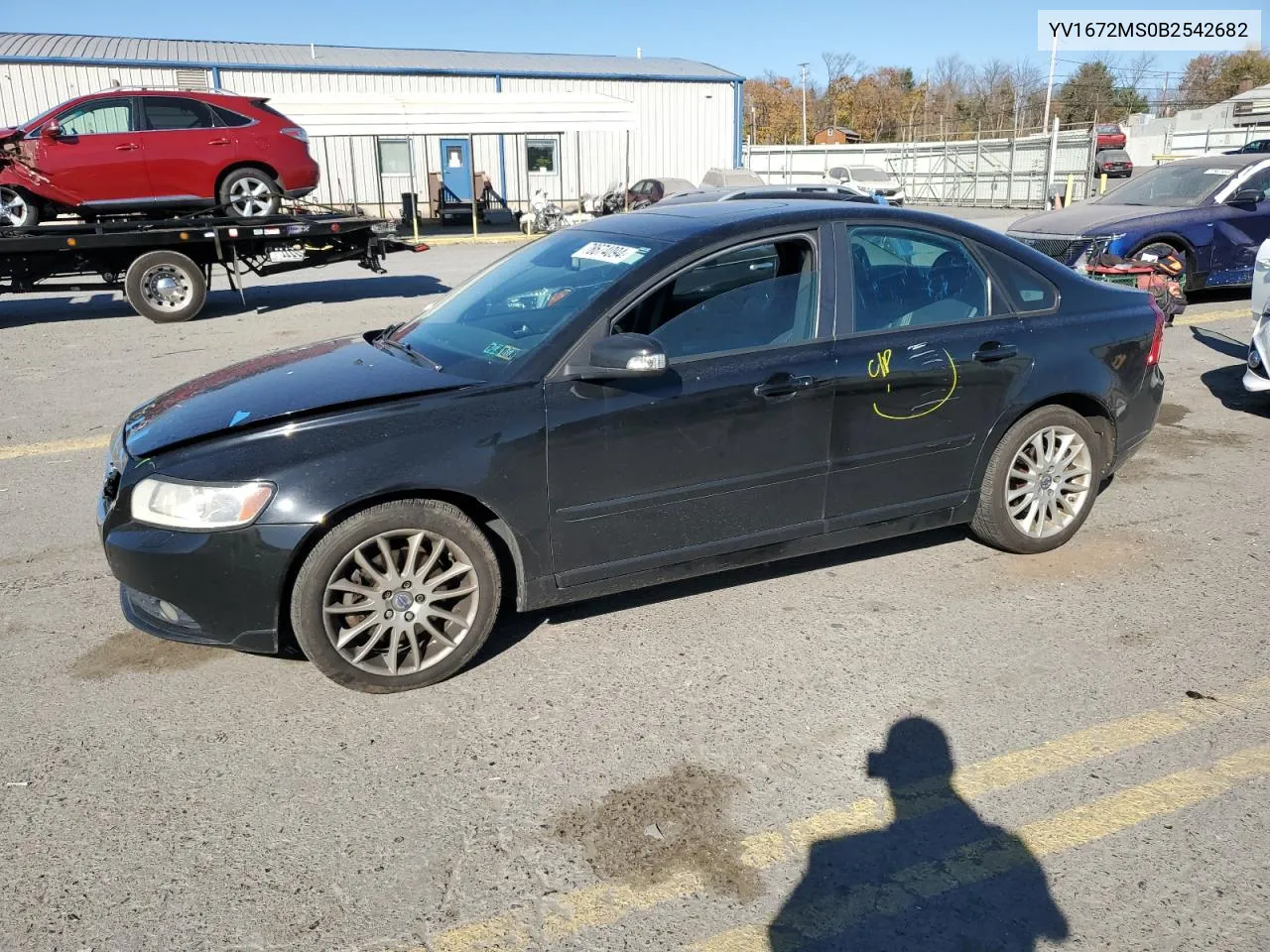 2011 Volvo S40 T5 VIN: YV1672MS0B2542682 Lot: 78674094