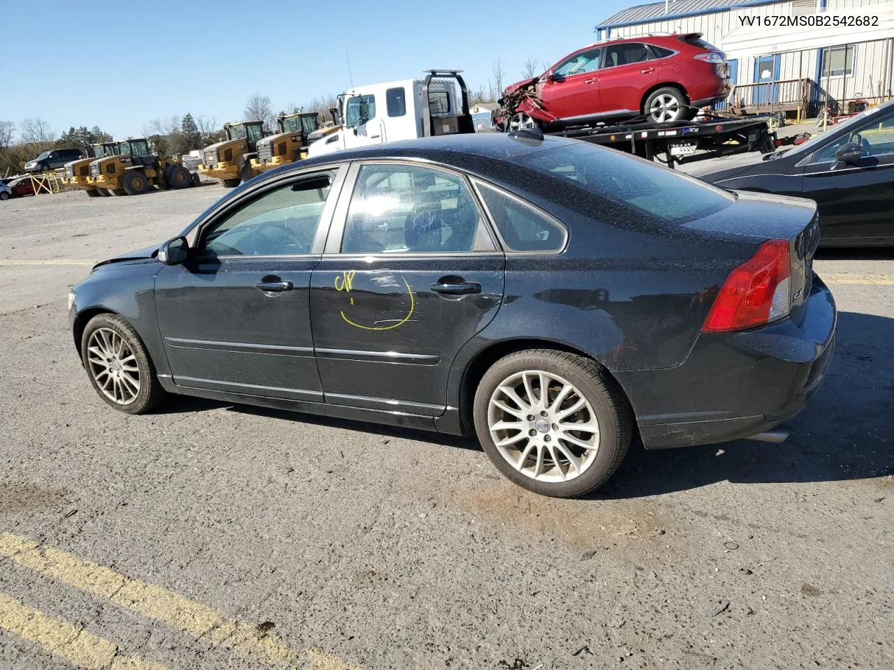 2011 Volvo S40 T5 VIN: YV1672MS0B2542682 Lot: 78674094