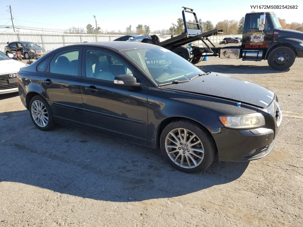 2011 Volvo S40 T5 VIN: YV1672MS0B2542682 Lot: 78674094