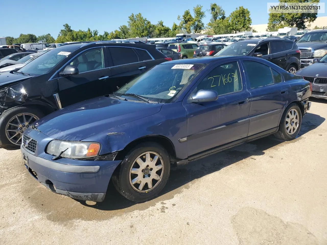 2001 Volvo S60 VIN: YV1RS61N312002131 Lot: 66033003