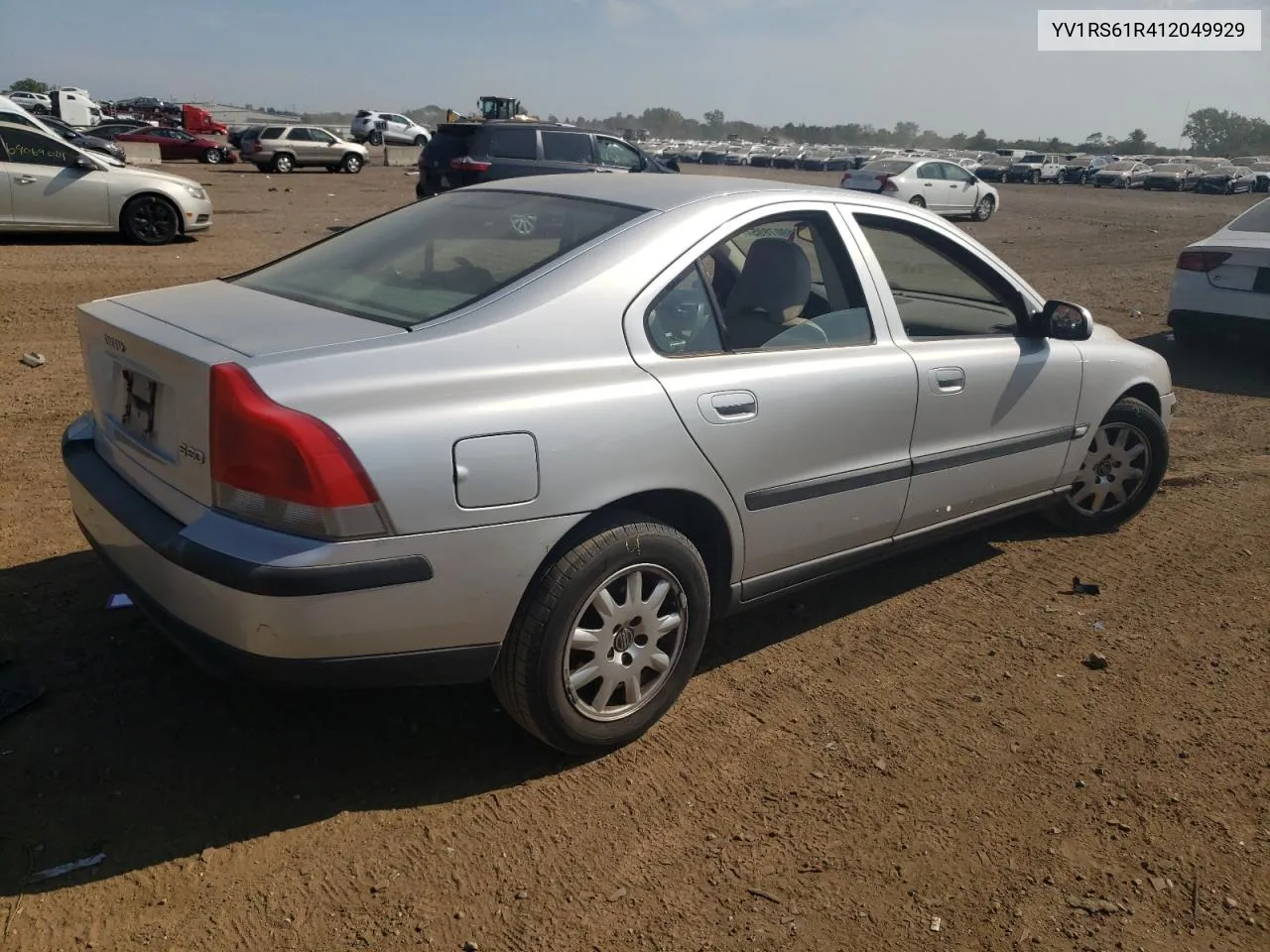 2001 Volvo S60 VIN: YV1RS61R412049929 Lot: 69078954