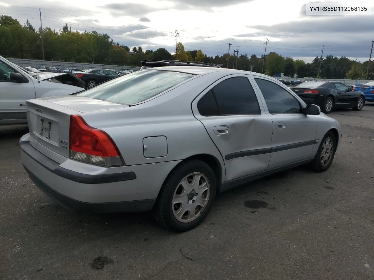 YV1RS58D112068135 2001 Volvo S60 2.4T