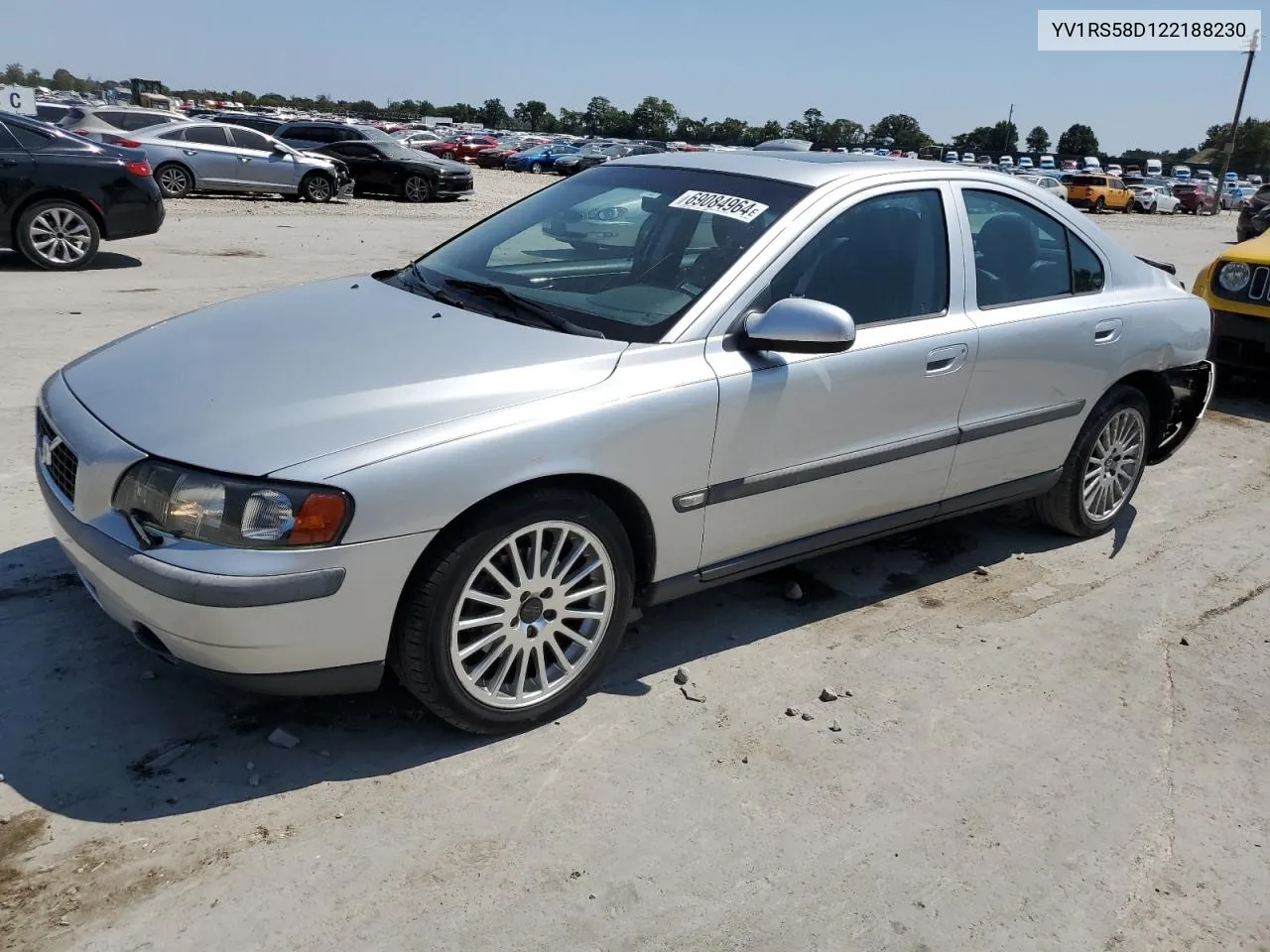 2002 Volvo S60 2.4T VIN: YV1RS58D122188230 Lot: 69084964