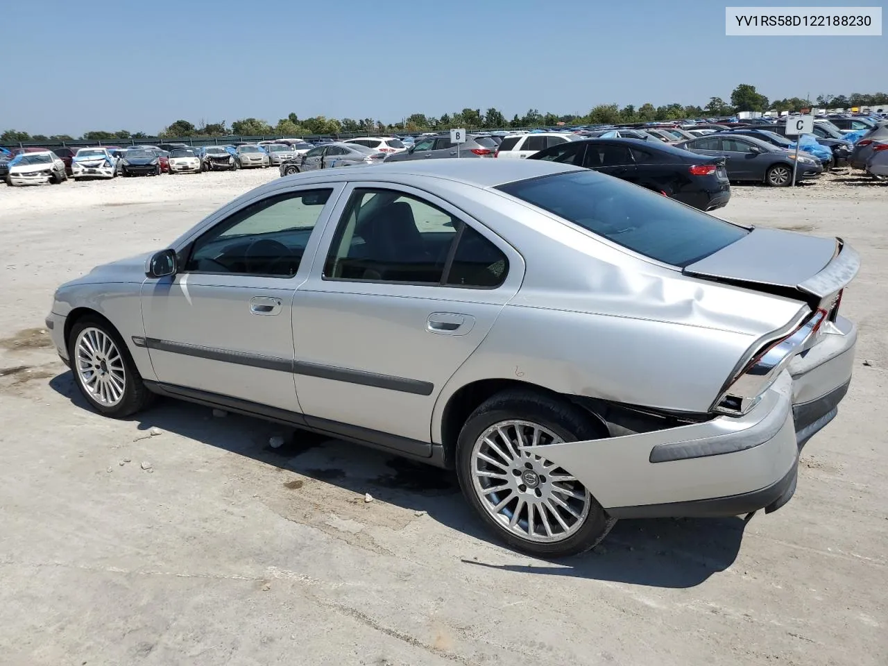 2002 Volvo S60 2.4T VIN: YV1RS58D122188230 Lot: 69084964