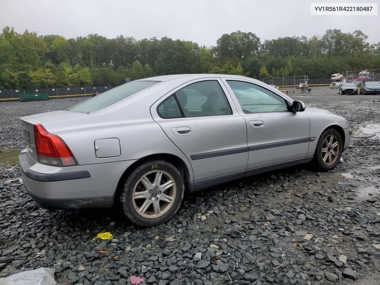 2002 Volvo S60 VIN: YV1RS61R422180487 Lot: 69734364