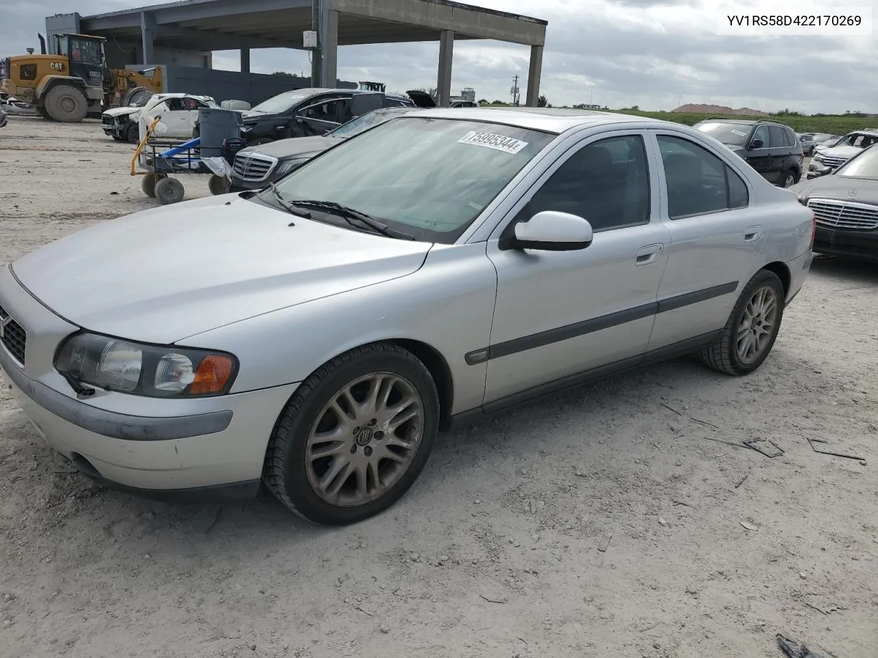 2002 Volvo S60 2.4T VIN: YV1RS58D422170269 Lot: 75995344