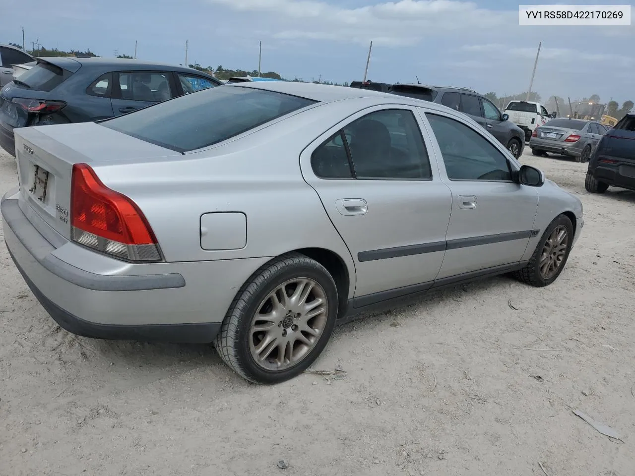 2002 Volvo S60 2.4T VIN: YV1RS58D422170269 Lot: 75995344