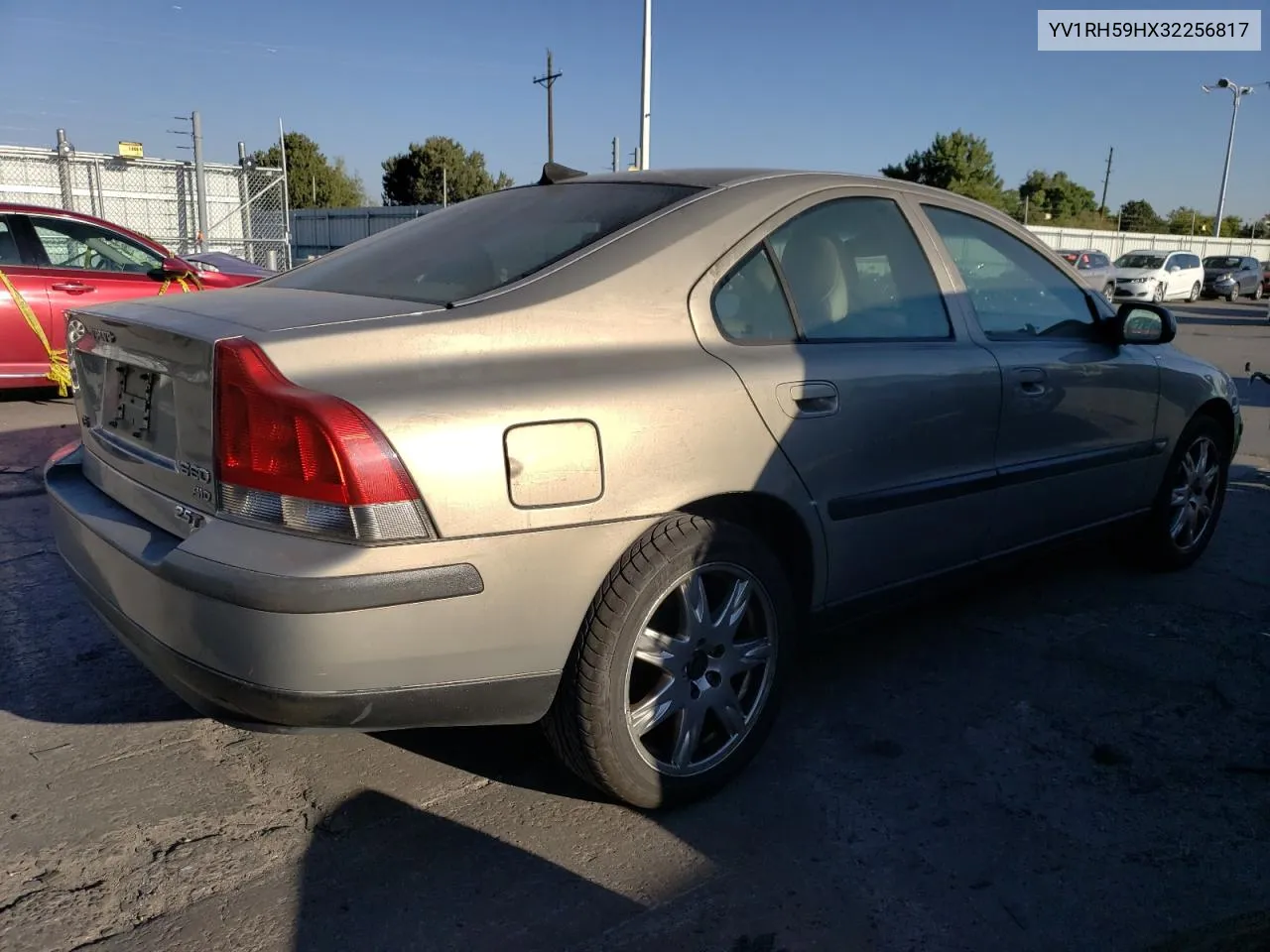 2003 Volvo S60 2.5T VIN: YV1RH59HX32256817 Lot: 74256944