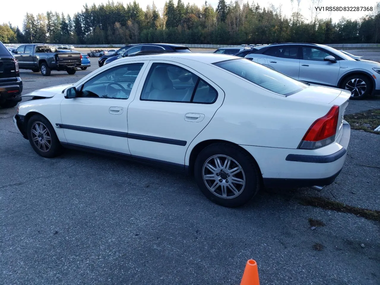 2003 Volvo S60 2.4T VIN: YV1RS58D832287368 Lot: 75463154