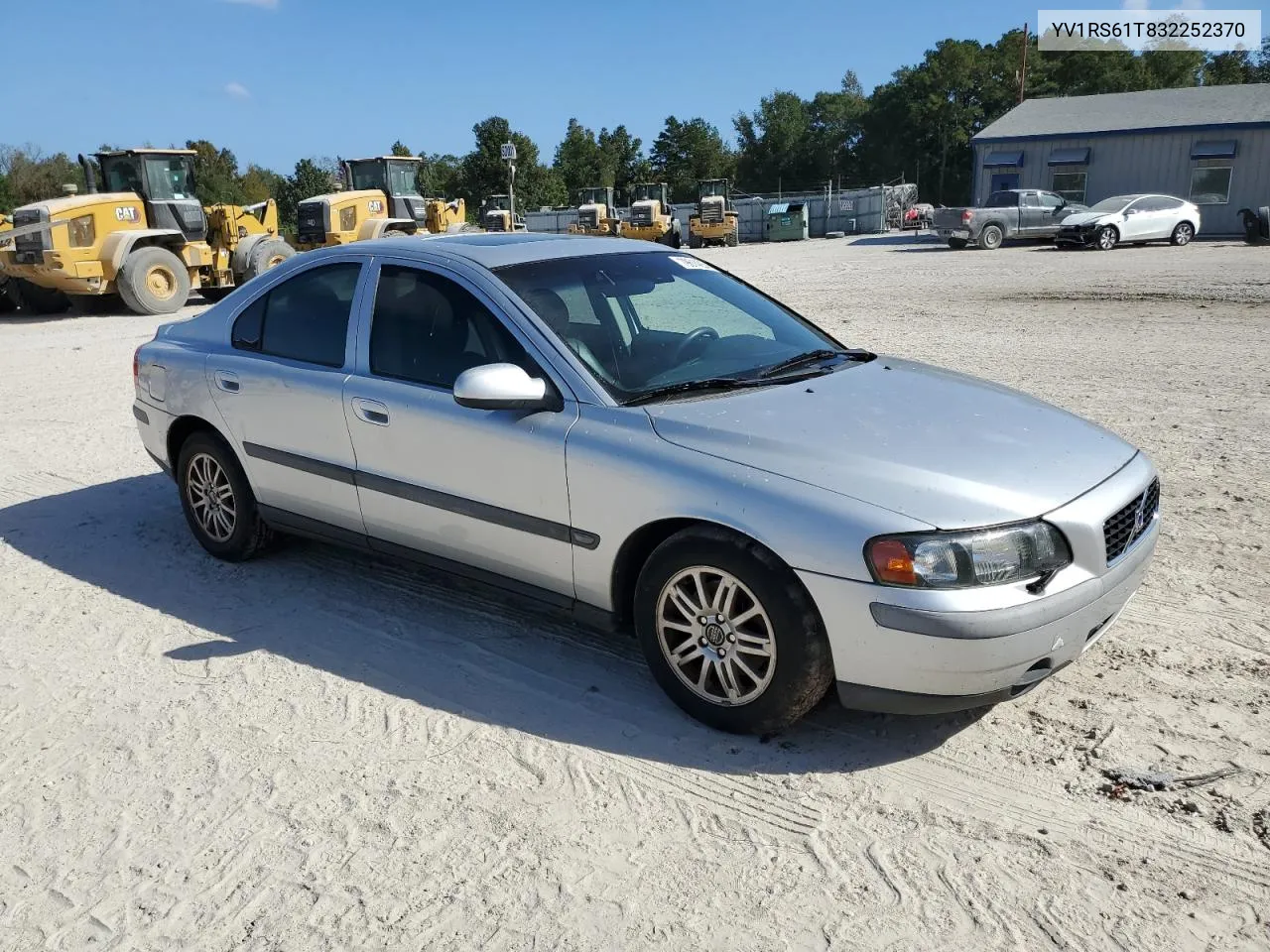 2003 Volvo S60 VIN: YV1RS61T832252370 Lot: 79614234