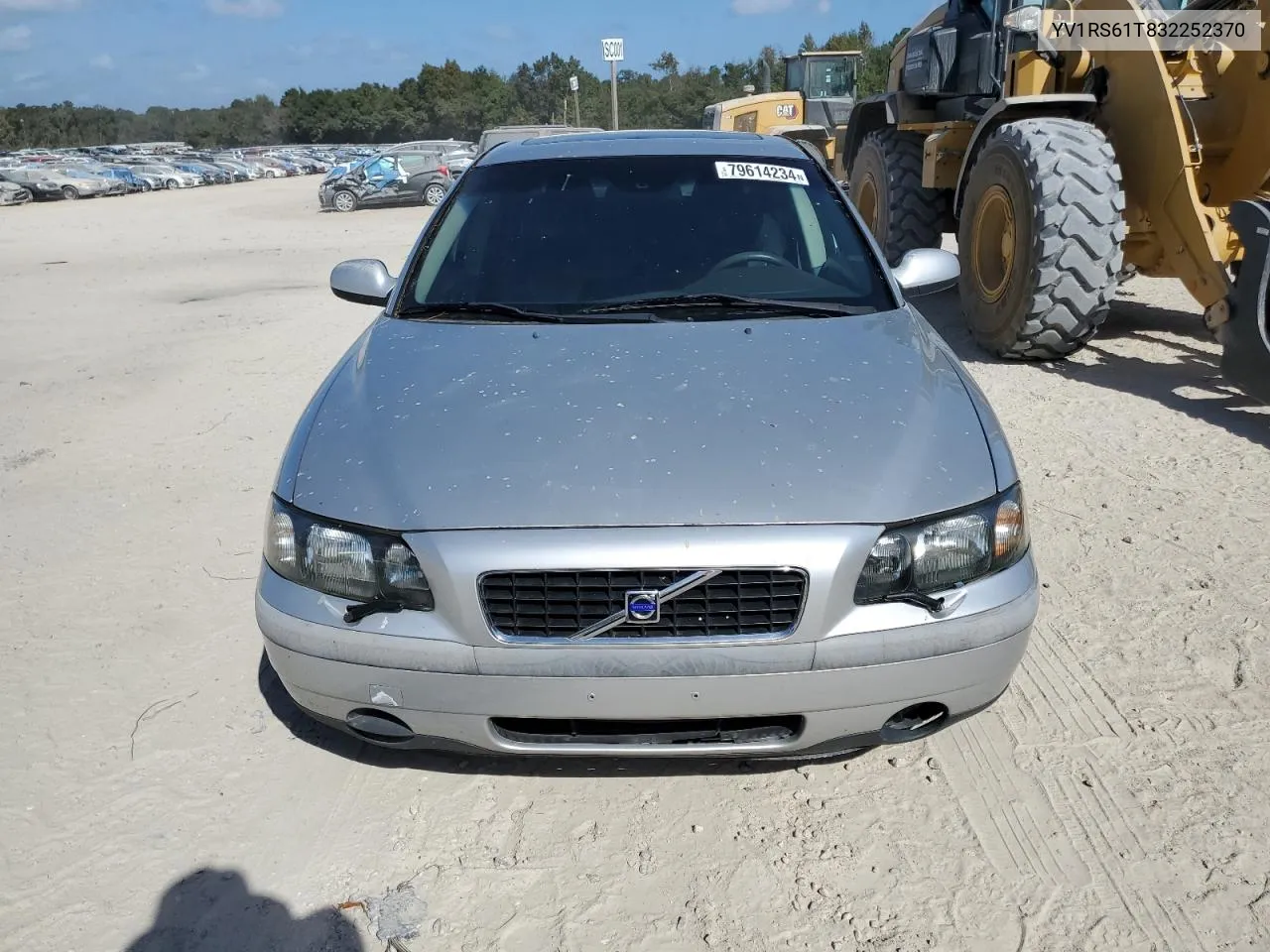 2003 Volvo S60 VIN: YV1RS61T832252370 Lot: 79614234