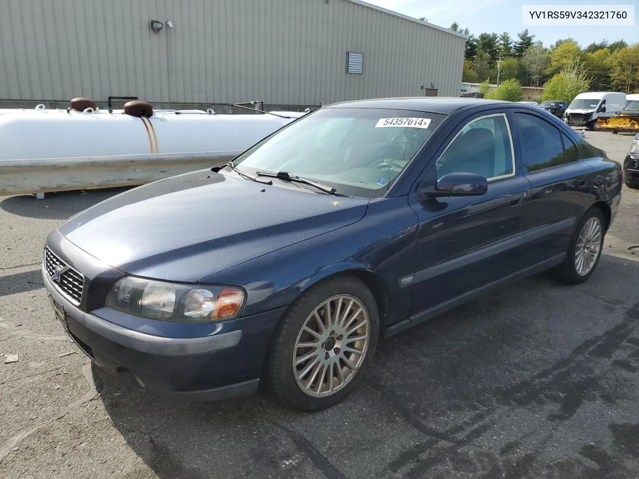 2004 Volvo S60 2.5T VIN: YV1RS59V342321760 Lot: 54357014