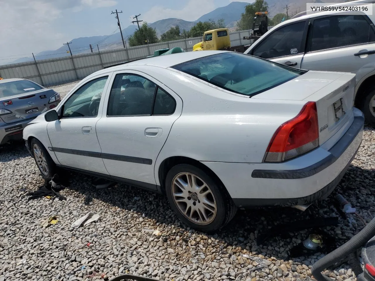 2004 Volvo S60 2.5T VIN: YV1RS59V542403196 Lot: 62871054