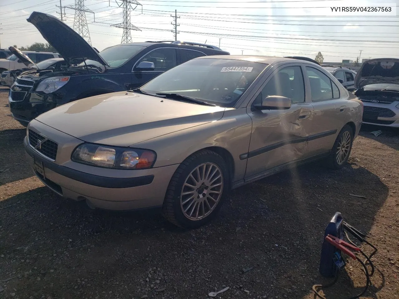 YV1RS59V042367563 2004 Volvo S60 2.5T