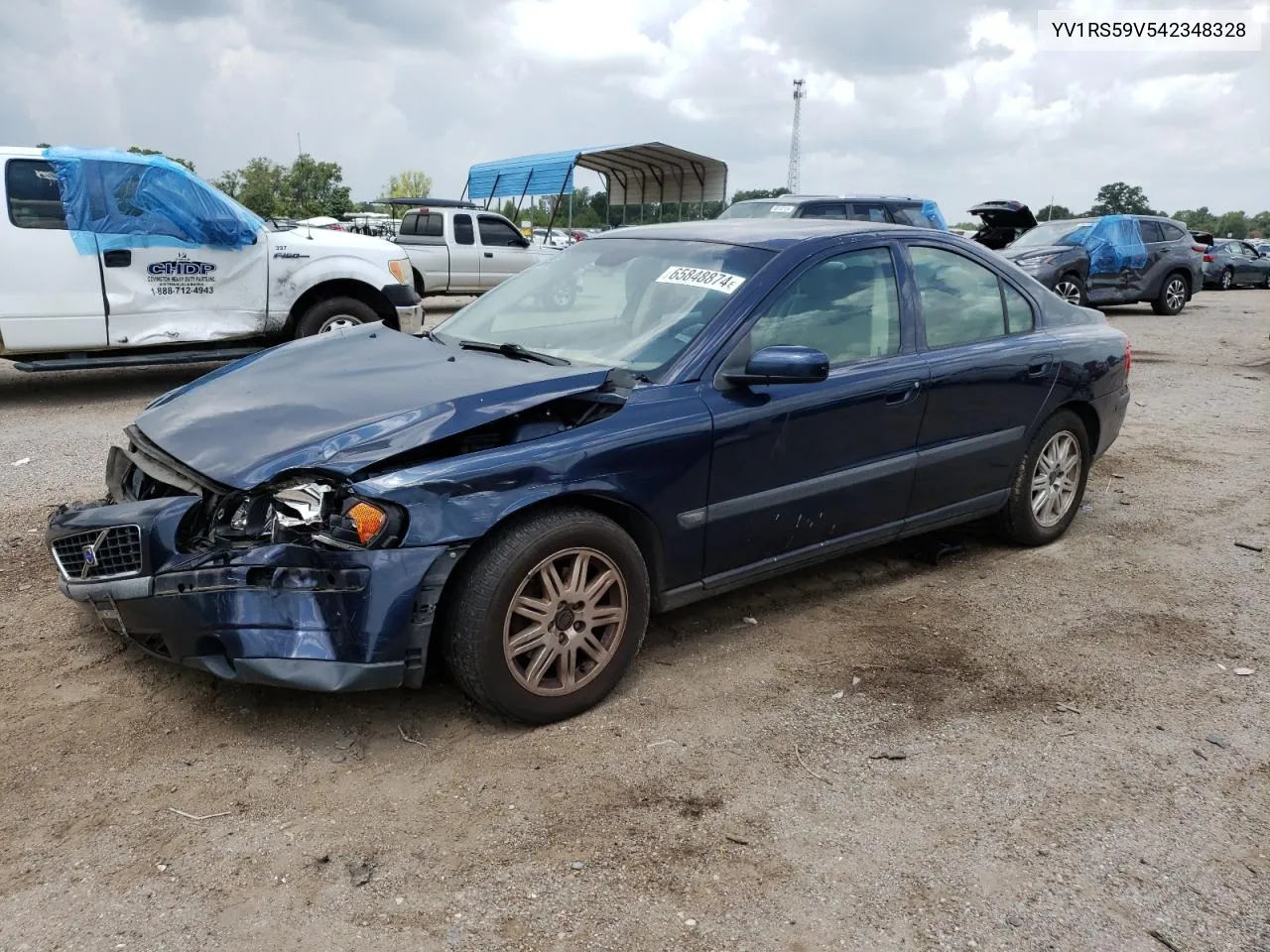 2004 Volvo S60 2.5T VIN: YV1RS59V542348328 Lot: 65848874