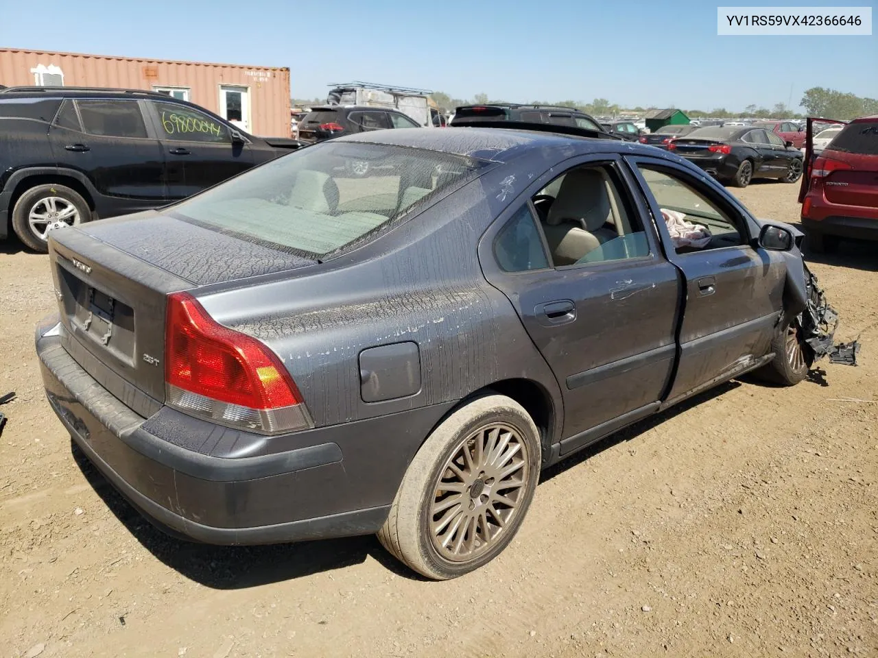 2004 Volvo S60 2.5T VIN: YV1RS59VX42366646 Lot: 70050164