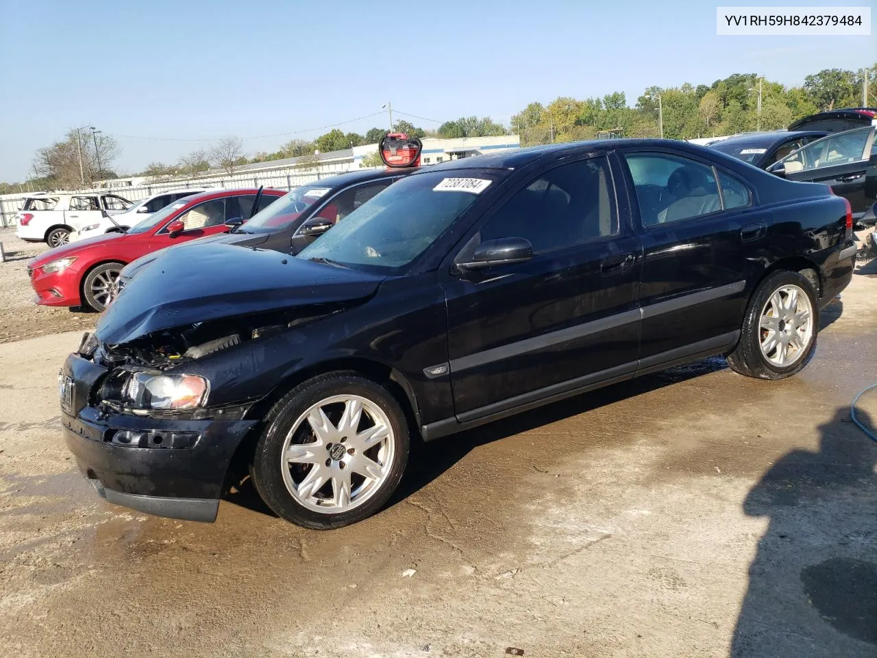 2004 Volvo S60 2.5T VIN: YV1RH59H842379484 Lot: 72387084