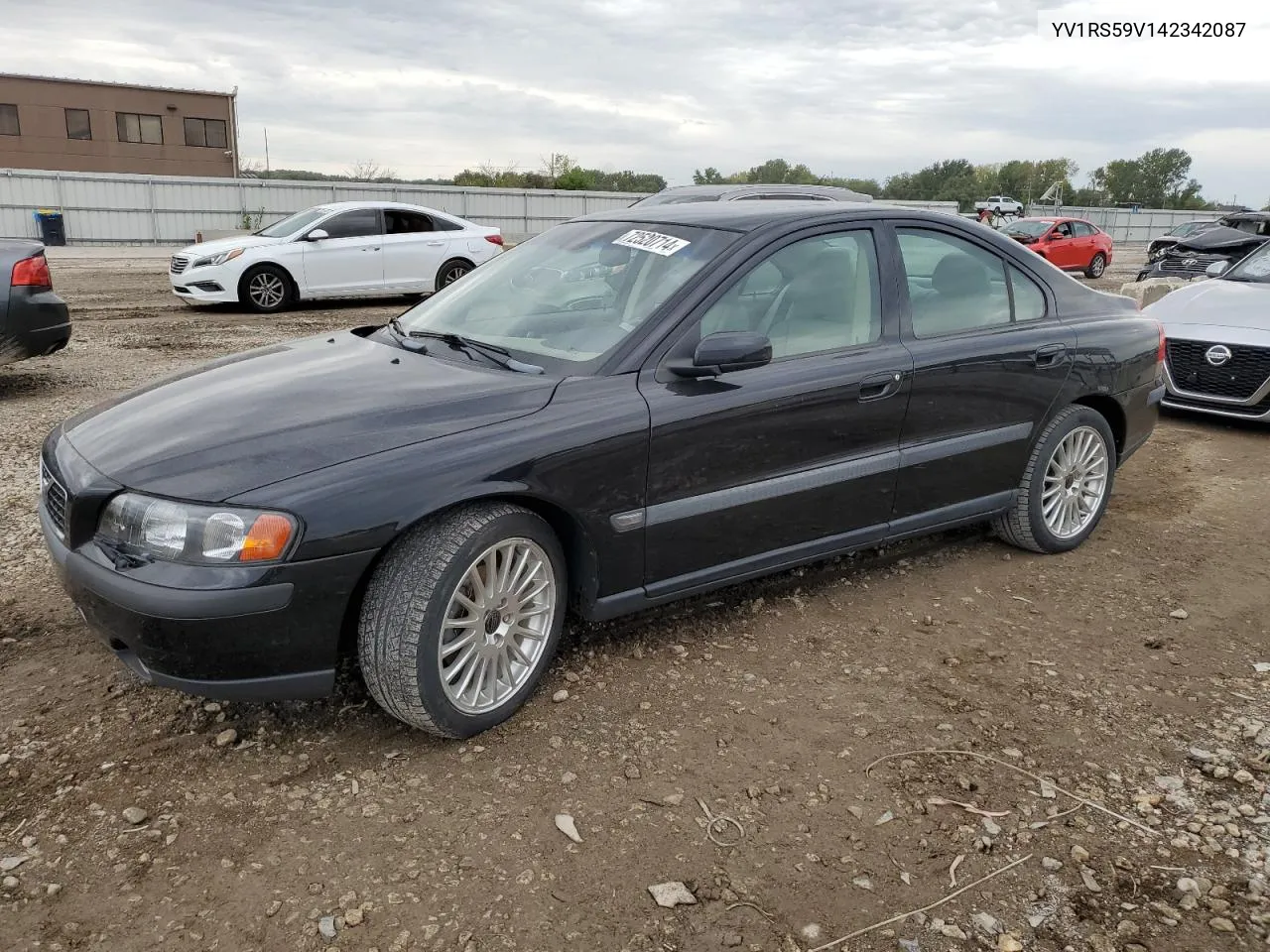 2004 Volvo S60 2.5T VIN: YV1RS59V142342087 Lot: 72520714