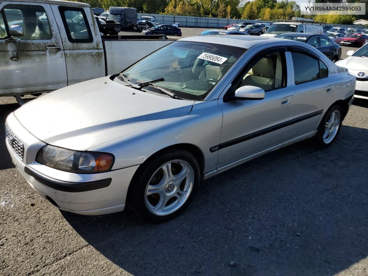 YV1RS64A042359053 2004 Volvo S60