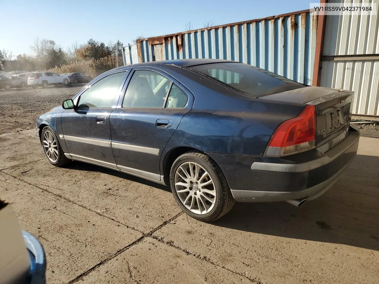 2004 Volvo S60 2.5T VIN: YV1RS59V042371984 Lot: 76451444