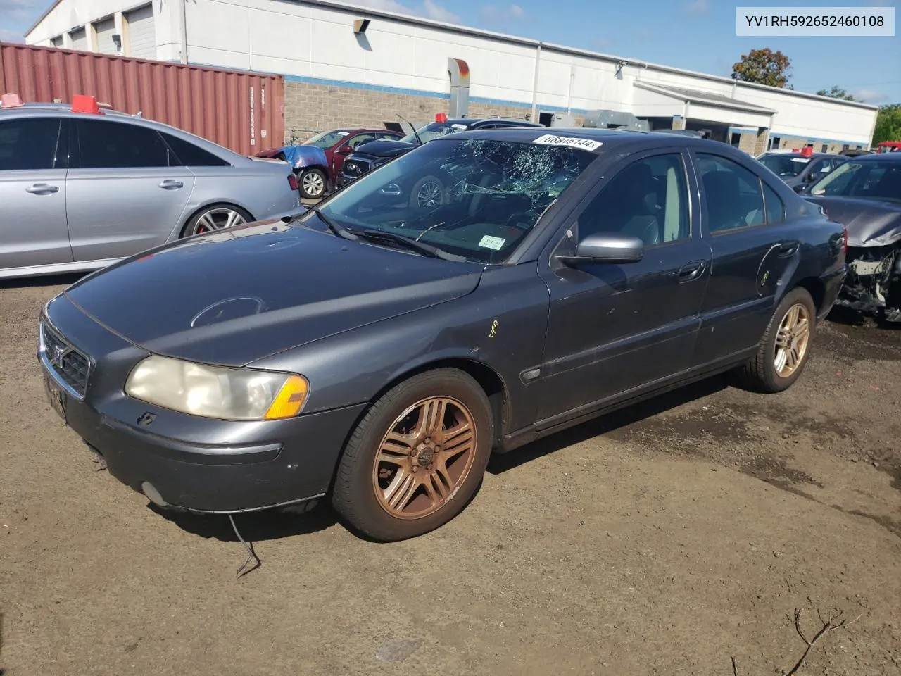 2005 Volvo S60 2.5T VIN: YV1RH592652460108 Lot: 66846144