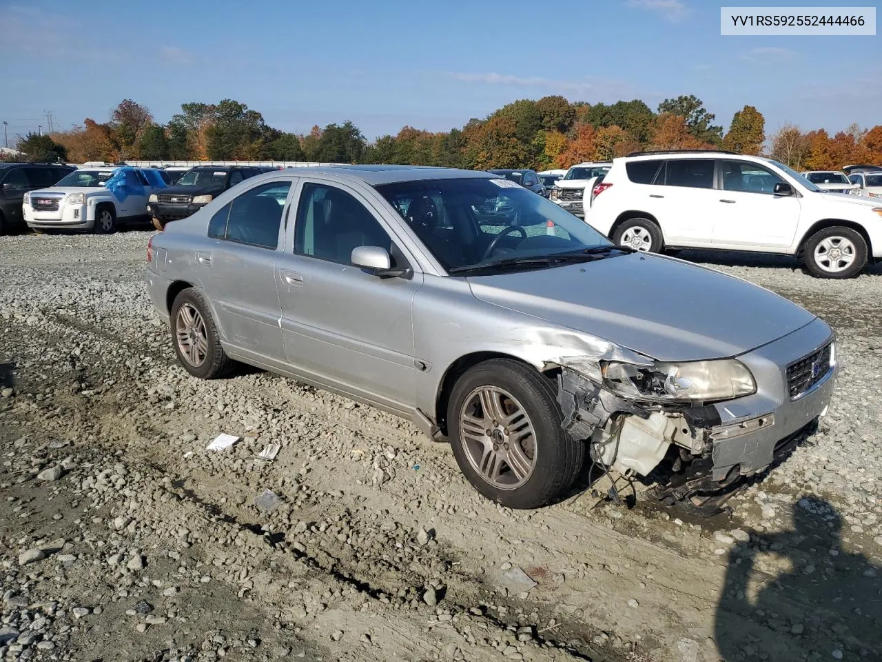 2005 Volvo S60 2.5T VIN: YV1RS592552444466 Lot: 78143714