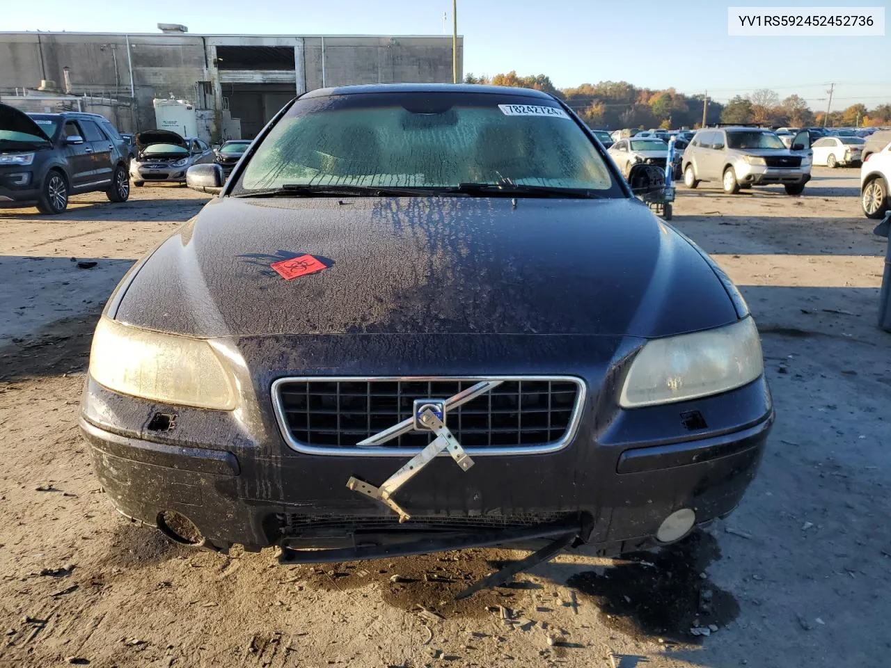 2005 Volvo S60 2.5T VIN: YV1RS592452452736 Lot: 78242724