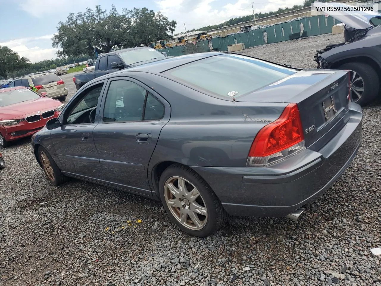 YV1RS592562501296 2006 Volvo S60 2.5T