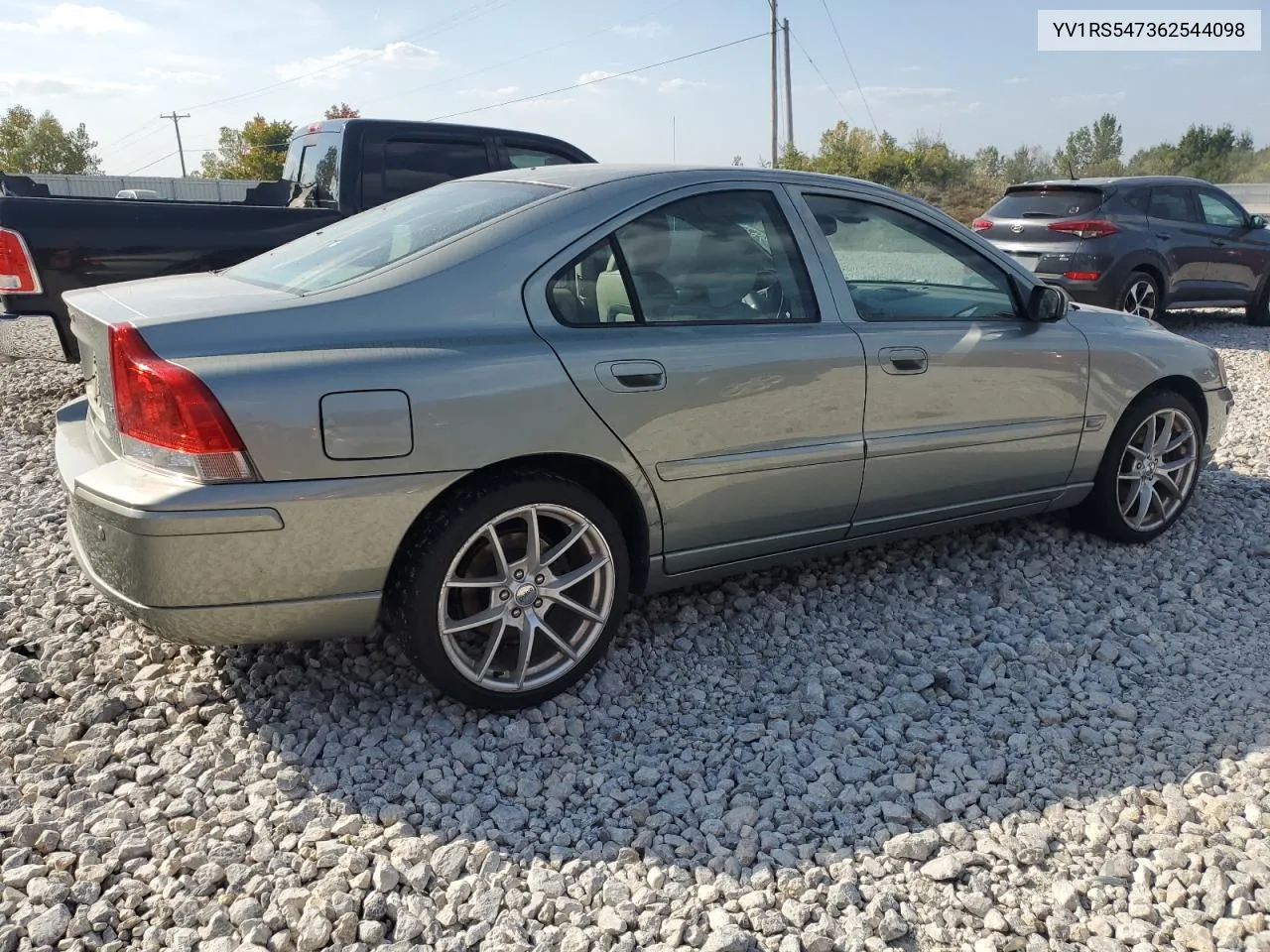 YV1RS547362544098 2006 Volvo S60 T5