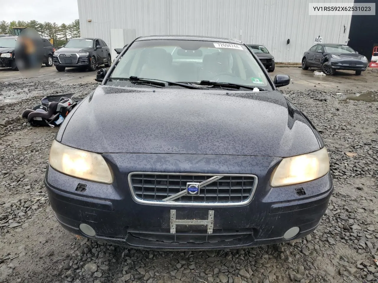 2006 Volvo S60 2.5T VIN: YV1RS592X62531023 Lot: 72694744