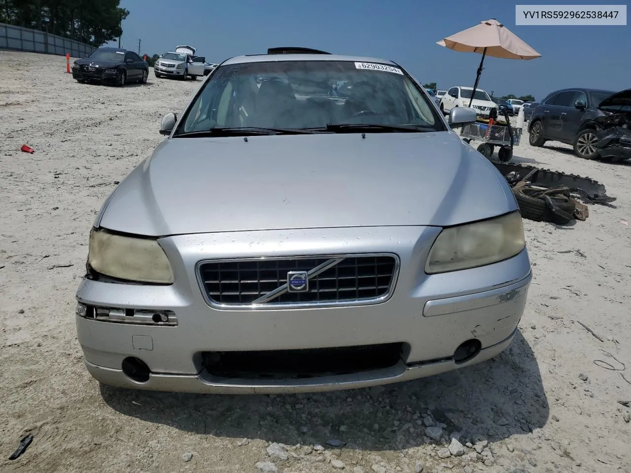 2006 Volvo S60 2.5T VIN: YV1RS592962538447 Lot: 72797244