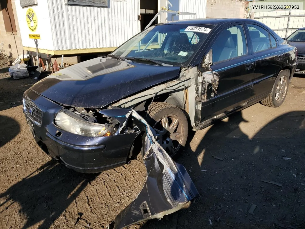 YV1RH592X62537953 2006 Volvo S60 2.5T