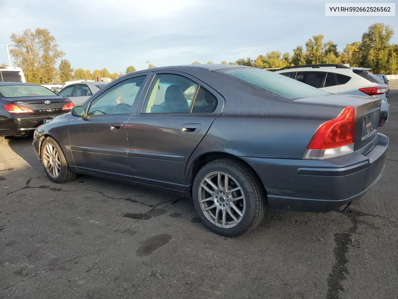 YV1RH592662526562 2006 Volvo S60 2.5T